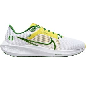 Nike Air Zoom Pegasus 40 Oregon Ducks White Green Yellow